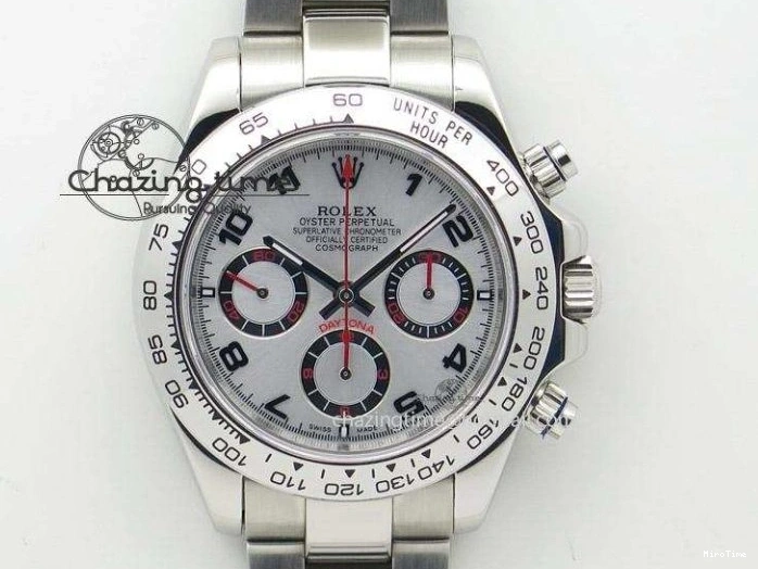 MiroTime 0423 Unisex Day Date 40mm SS BP Maker Best Edition Silver Dial Diamond Markers On SS Bracelet ETA 3690